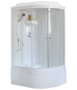 Душевая кабина Royal Bath ВК RB8120BK6-WT-L 120х80 асимметричная с крышей ориентация левая
