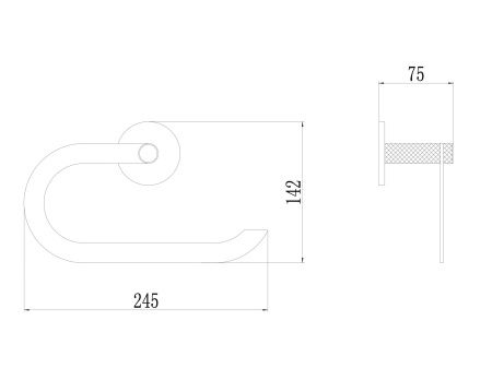 Полотенцедержатель Savol S-002163HD