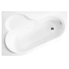 Ванна акриловая Vagnerplast Selena VPBA141SEL3LE-04 150х100 пристенная асимметричная без каркаса