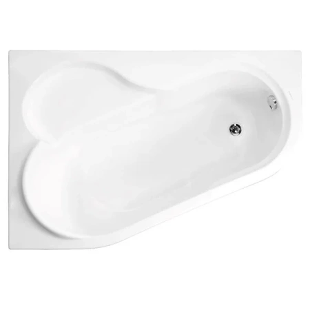 Ванна акриловая Vagnerplast Selena VPBA141SEL3LE-04 150х100 пристенная асимметричная без каркаса