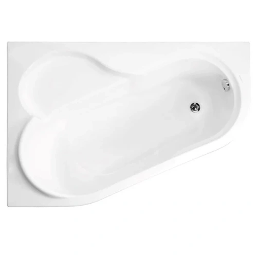 Ванна акриловая Vagnerplast Selena VPBA141SEL3LE-04 147х100 пристенная асимметричная - фото 2