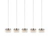 Светильник подвесной Delight Collection Diamond cut (Диамонд цут) MD21020075-5B chrome