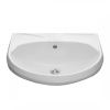 Раковина из сантехнического фарфора Santeri Вест 131118S0001B0 60х50 подвесная цвет белый
