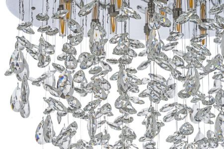 Люстра потолочная Arti Lampadari Flusso Nickel (Флуссо Ницкел) Flusso H 1.4.55.638 N