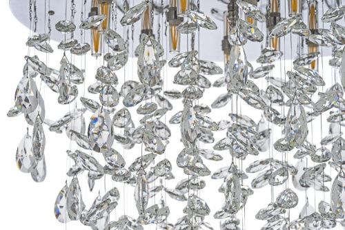 Люстра потолочная Arti Lampadari Flusso Nickel (Флуссо Ницкел) Flusso H 1.4.55.638 N - фото 2
