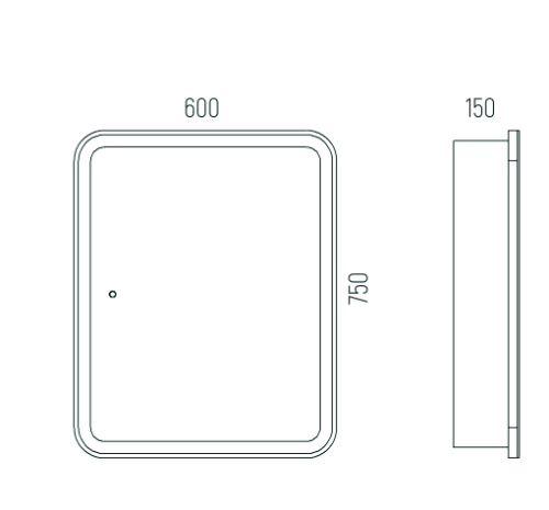 Зеркало-шкаф Corozo Алабама SD-00001388 60х15х75 подвесной цвет белый - фото 2 Зеркало-шкаф Corozo Алабама SD-00001388 60х15х75 подвесной цвет белый - фото 2