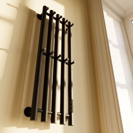 Полотенцесушитель электрический Маргроид Inaro Inaro-8024-1049-9005R 25х80 черный