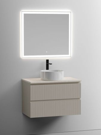 Тумба под раковину Sancos SNOB T SNT100CE 100х40 подвесная цвет бежевый