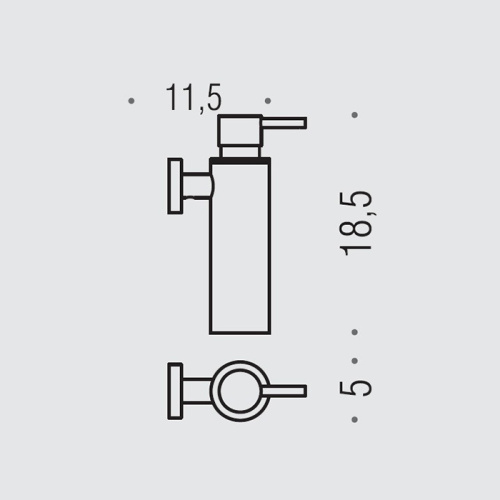 Дозатор Colombo Plus W4981.HPS1 - фото 2