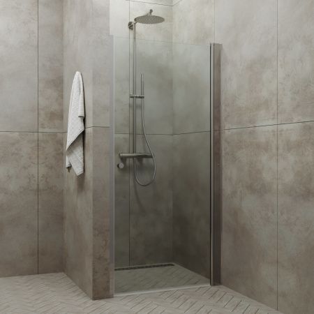 Душевая дверь Тритон Уно Щ0000036860 70х185 стекло прозрачное профиль хром