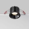 Светильник встраиваемый Maytoni Technical Alfa LED DL043-01-15W4K-RD-B-1