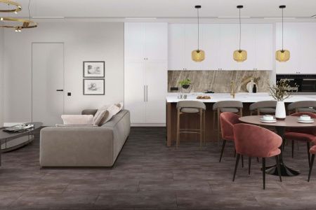 Кварцвиниловая плитка Damy Floor ASCENT LVT K3053-3-LVT Вайсхорн толщина 0.25 см 43 класс 912,4х455,2