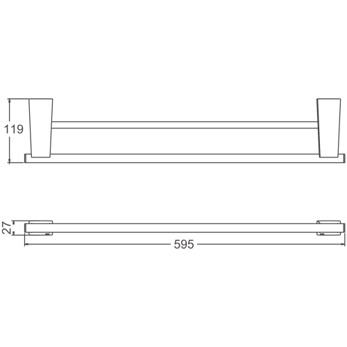 Полотенцедержатель BELZ B91309 - фото 2