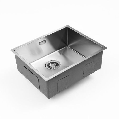 Кухонная мойка Grandex Aqua 504174 54х44 цвет сатин поверхность матовая - фото 4