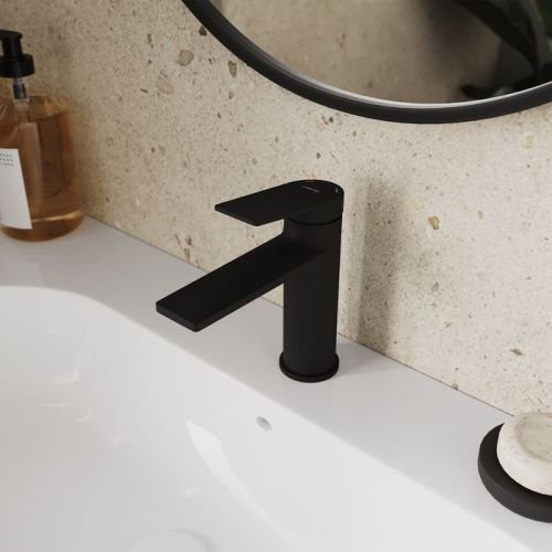 Смеситель Milardo Azure AZUBL00M01 на раковину черный - фото 2