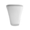 Чаша унитаза подвесная BelBagno MARMI BB052CHR цвет белый без сиденья безободковая каскадный смыв