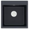 Кухонная мойка Paulmark KANTE 50 PM105152-AN 50х50 цвет черный
