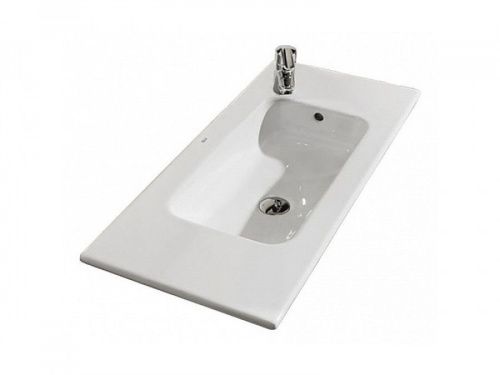 Раковина из сантехнического фарфора Roca Debba 732799H00Y 60х40 накладная цвет белый