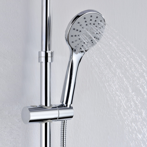 Душевая стойка WasserKRAFT  A066 настенная цвет хром - фото 5 Душевая стойка WasserKRAFT  A066 настенная цвет хром - фото 5