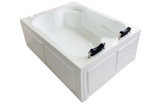 Ванна акриловая Royal Bath HARDON RB083100K 200х150 пристенная прямоугольная - фото 3
