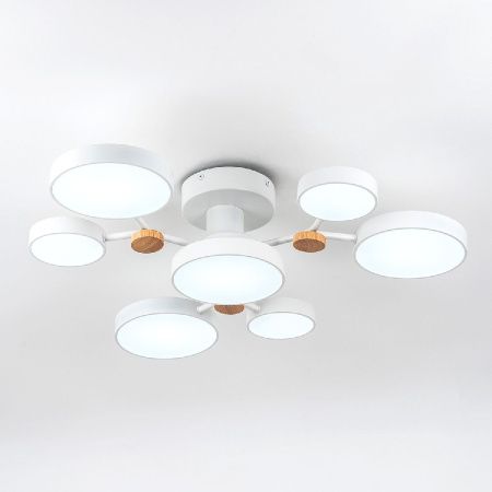 Люстра потолочная LED4U L3201-700 WT