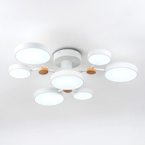 Люстра потолочная LED4U L3201-700 WT - фото 3