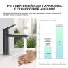 Смеситель Wellsee ICON! for life 182302000 на раковину черный
