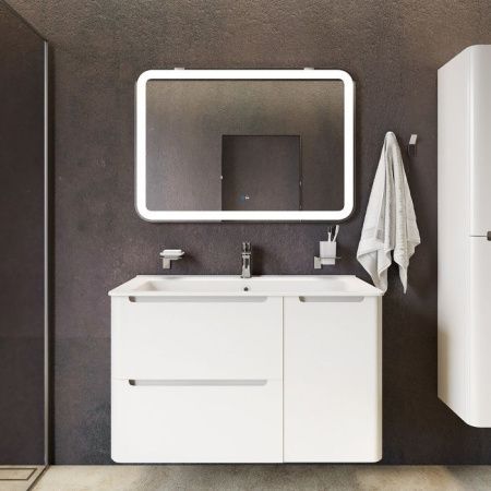 Зеркало с подсветкой Iddis Edifice ЗЛП109 100х70 подвесное