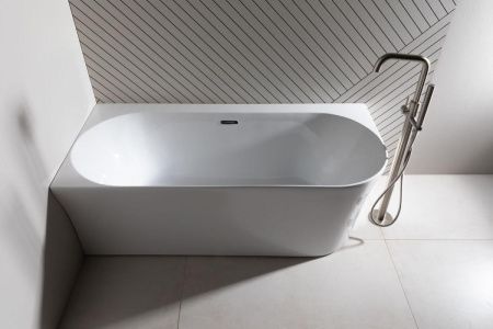 Ванна акриловая Allen Brau Priority 2.31004.20A 170х80 пристенная асимметричная