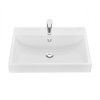 Раковина из искусственного камня Roca Ona ZRU9307561 60х50 накладная цвет белый