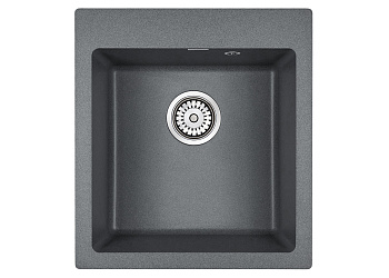 Кухонная мойка Paulmark KANTE 45 PM104651-DG 47х51 цвет графит