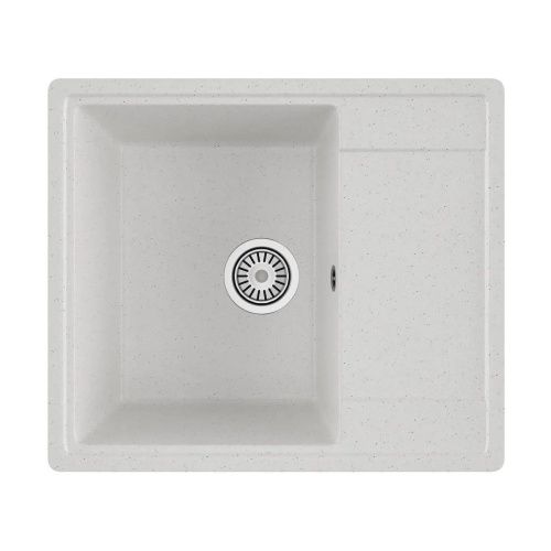 Кухонная мойка Maretti Kitchen 575 KT575-WH 58х50 цвет белый поверхность матовая - фото 2