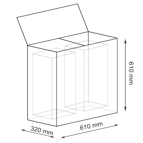 Корзина WasserKRAFT WB-520-L - фото 3