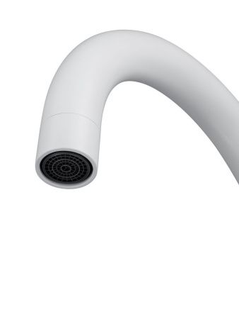 Смеситель для кухни Wonzon & Woghand WW-A21102-MW на мойку белый