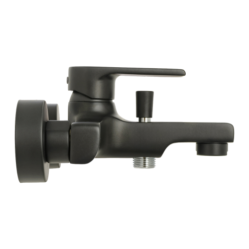 Смеситель для ванны Mariani Artic B14212AT00 настенный черный без термостата - фото 3