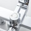 Душевая стойка Shevanik S6136 настенная цвет хром