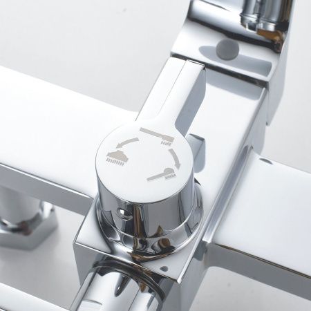 Душевая стойка Shevanik S6136 настенная цвет хром