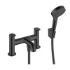 Смеситель Hansgrohe Vernis Blend 71461670 на борт ванны черный