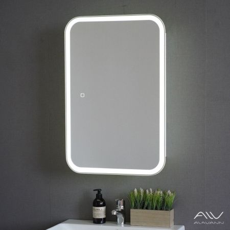 Зеркало-шкаф Alavann Cosmetic ALV1041001 60х80 подвесной цвет белый