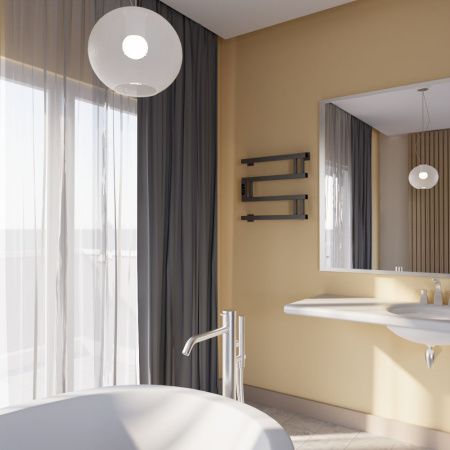 Полотенцесушитель электрический Altasan МонакоПроф МонакоПроф4050Г 50х45 серый