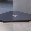 Душевой поддон из искусственного камня RGW Stone Tray (Стоун Трей) 16155100-02 100х100 серый без ножек