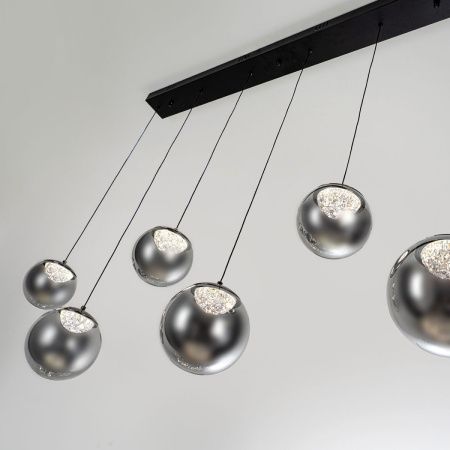 Светильник подвесной Modelux ML.2338.6 BK