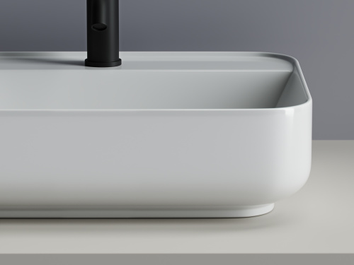 Раковина Ceramica Nova ELEMENT 50 см CN5015 накладная цвет белый - фото 3