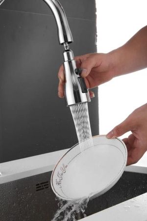 Смеситель для кухни Shevanik S163 на мойку хром