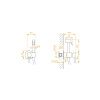 Гигиенический душ со смесителем RGW Shower Panels 511408206-01 хром