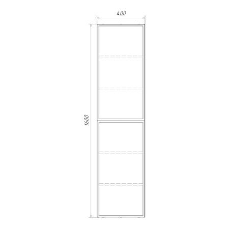 Шкаф-пенал Comforty 00-00017873CF 40х160
