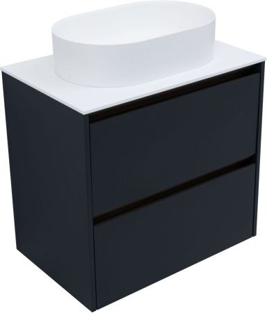 Тумба под раковину Allen Brau Activity 1.34011.AM 70х50 подвесная цвет черный