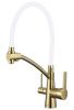 Смеситель для кухни Savol S-L1805B-02 на столешницу золото