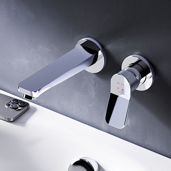 Смеситель Am.Pm X-Joy F85A72600 встраиваемый в стену хром без термостата