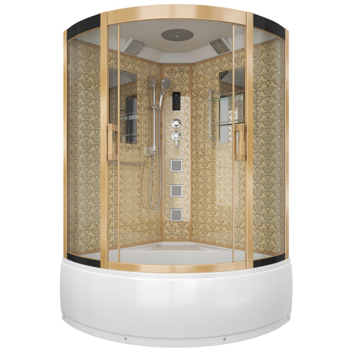 Душевая кабина Niagara Luxe 7744G 120х120 четверть круга